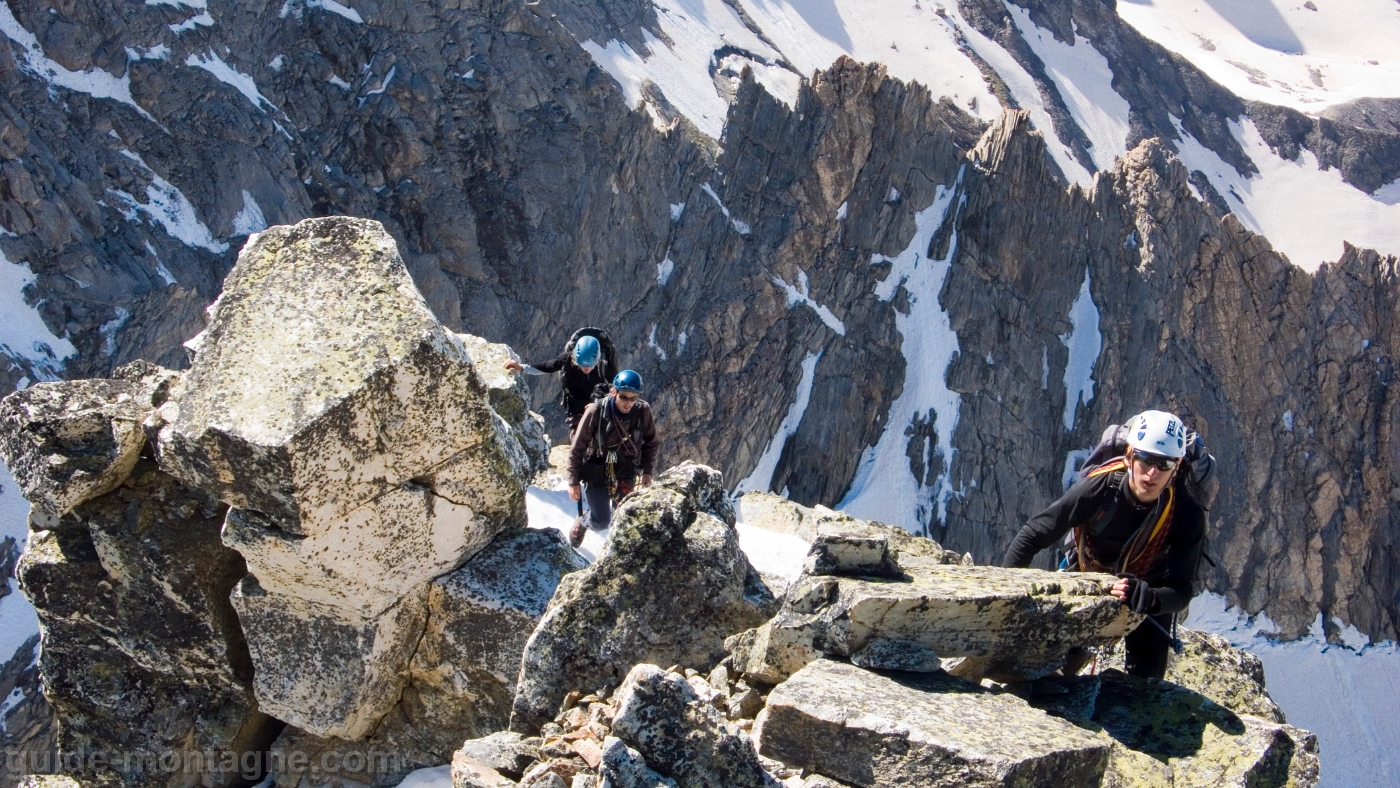 Arete sud de la Grande Gliere 4